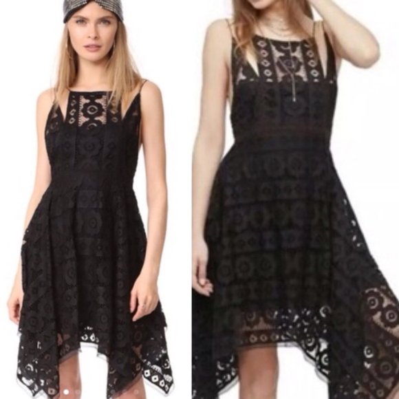 Free People Dresses & Skirts - Free People Just Like Honey Black Dress